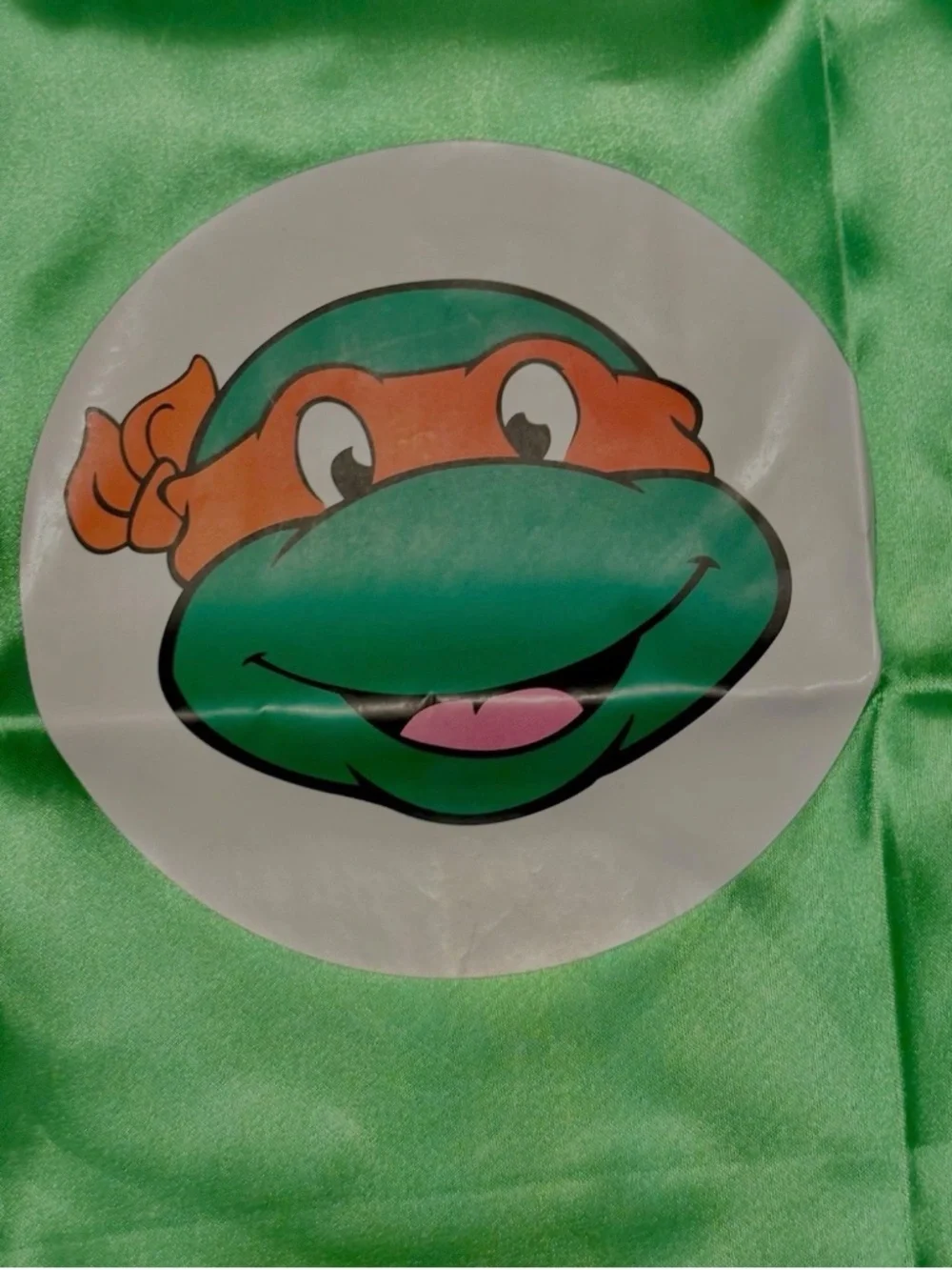 Teenage Mutant Ninja Turtles Costume w/ Mask & Cape Halloween Birthday Party New